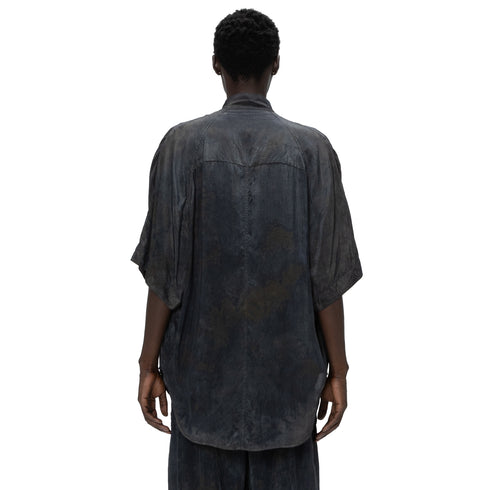 JULIUS 907SHM1-S Oxide / Glide Tucked Shirt - Surface Decay